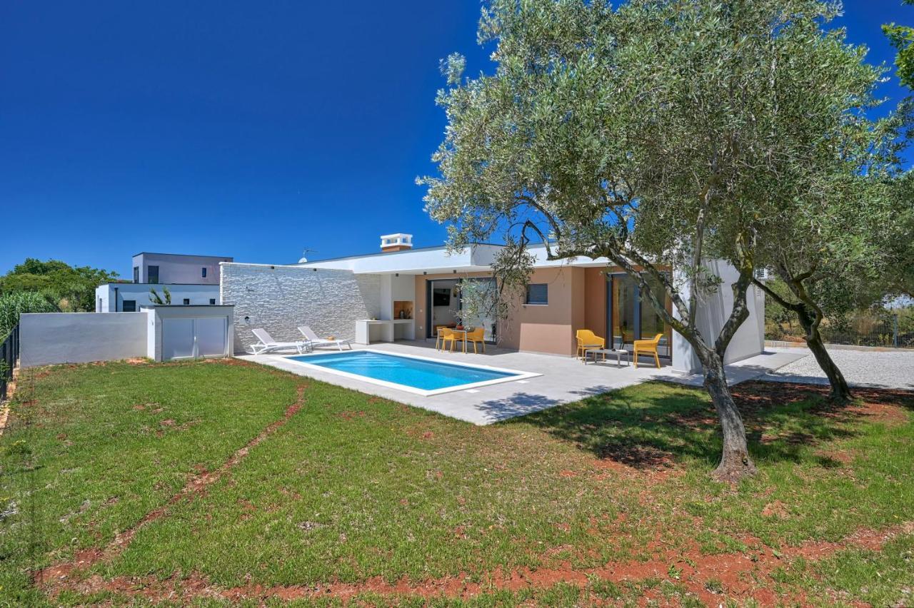 Villa Solis-Modern Villa For A Romantic Retreat, Heated Pool Ližnjan Exteriér fotografie